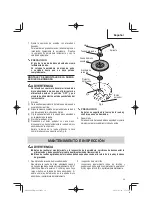 Предварительный просмотр 39 страницы Metabo HPT G 12VE Safety Instructions And Instruction Manual