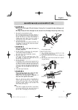 Preview for 13 page of Metabo HPT G 12VE2 Safety Instructions And Instruction Manual