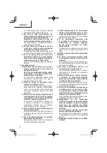 Preview for 32 page of Metabo HPT G 12VE2 Safety Instructions And Instruction Manual