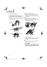 Preview for 44 page of Metabo HPT G 12VE2 Safety Instructions And Instruction Manual