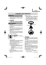 Preview for 9 page of Metabo HPT G12SE3 Safety Instructions And Instruction Manual