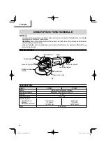 Preview for 20 page of Metabo HPT G12SE3 Safety Instructions And Instruction Manual