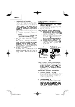 Preview for 34 page of Metabo HPT G12SE3 Safety Instructions And Instruction Manual