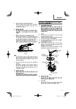 Preview for 35 page of Metabo HPT G12SE3 Safety Instructions And Instruction Manual