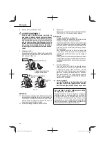 Предварительный просмотр 40 страницы Metabo HPT GP 18DA Safety Instructions And Instruction Manual