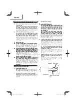 Предварительный просмотр 56 страницы Metabo HPT GP 18DA Safety Instructions And Instruction Manual