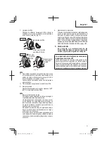 Предварительный просмотр 61 страницы Metabo HPT GP 18DA Safety Instructions And Instruction Manual