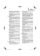 Preview for 3 page of Metabo HPT M 1808DA Safety Instructions And Instruction Manual