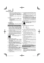 Preview for 4 page of Metabo HPT M 1808DA Safety Instructions And Instruction Manual