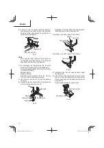 Preview for 16 page of Metabo HPT M 1808DA Safety Instructions And Instruction Manual