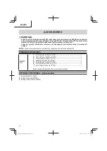 Preview for 26 page of Metabo HPT M 1808DA Safety Instructions And Instruction Manual