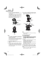 Preview for 68 page of Metabo HPT M 1808DA Safety Instructions And Instruction Manual