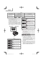 Предварительный просмотр 20 страницы Metabo HPT M 3612DA Manual