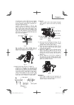 Предварительный просмотр 43 страницы Metabo HPT M 3612DA Manual