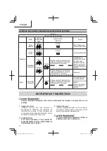 Предварительный просмотр 48 страницы Metabo HPT M 3612DA Manual