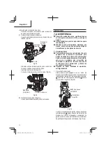 Предварительный просмотр 72 страницы Metabo HPT M 3612DA Manual