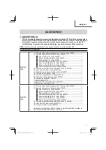 Предварительный просмотр 81 страницы Metabo HPT M 3612DA Manual