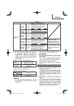 Preview for 45 page of Metabo HPT N 1804DA Instruction And Safety Manual