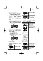 Preview for 77 page of Metabo HPT N 1804DA Instruction And Safety Manual