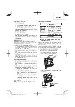 Предварительный просмотр 11 страницы Metabo HPT N 3804A5 Instruction And Safety Manual