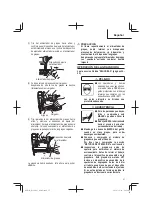 Предварительный просмотр 57 страницы Metabo HPT N 3804A5 Instruction And Safety Manual