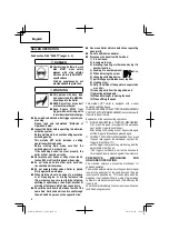 Preview for 16 page of Metabo HPT NR 90AC5 Instruction And Safety Manual