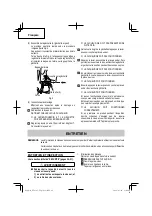 Preview for 46 page of Metabo HPT NV 83A5 Instruction And Safety Manual