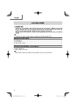 Preview for 22 page of Metabo HPT RH18DA Safety Instructions And Instruction Manual