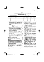 Preview for 29 page of Metabo HPT RH18DA Safety Instructions And Instruction Manual