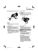 Preview for 37 page of Metabo HPT RH18DA Safety Instructions And Instruction Manual