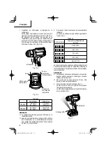 Preview for 38 page of Metabo HPT RH18DA Safety Instructions And Instruction Manual