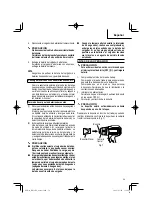 Preview for 59 page of Metabo HPT RH18DA Safety Instructions And Instruction Manual