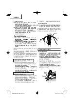 Preview for 62 page of Metabo HPT RH18DA Safety Instructions And Instruction Manual