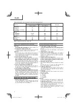 Предварительный просмотр 6 страницы Metabo HPT SV13YA Handling Instructions Manual