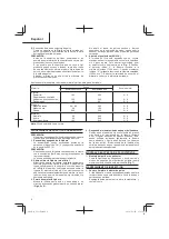 Предварительный просмотр 10 страницы Metabo HPT SV13YA Handling Instructions Manual