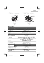 Предварительный просмотр 11 страницы Metabo HPT UR 18DA Safety Instructions And Instruction Manual