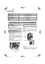 Предварительный просмотр 30 страницы Metabo HPT UR 18DA Safety Instructions And Instruction Manual