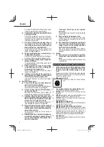 Preview for 4 page of Metabo HPT WR 22SE Instruction Manual And Safety Instructions