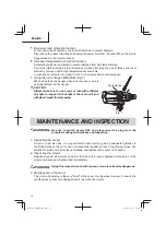 Preview for 12 page of Metabo HPT WR 22SE Instruction Manual And Safety Instructions