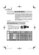 Preview for 26 page of Metabo HPT WR 22SE Instruction Manual And Safety Instructions