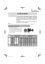 Preview for 39 page of Metabo HPT WR 22SE Instruction Manual And Safety Instructions