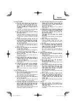 Preview for 3 page of Metabo HPT WR 36DE Safety Instructions And Instruction Manual