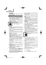 Preview for 4 page of Metabo HPT WR 36DE Safety Instructions And Instruction Manual