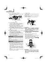 Preview for 14 page of Metabo HPT WR 36DE Safety Instructions And Instruction Manual