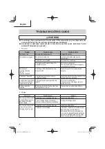 Preview for 20 page of Metabo HPT WR 36DE Safety Instructions And Instruction Manual