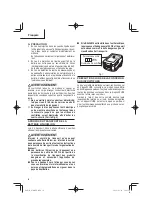 Preview for 30 page of Metabo HPT WR 36DE Safety Instructions And Instruction Manual