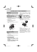 Preview for 34 page of Metabo HPT WR 36DE Safety Instructions And Instruction Manual