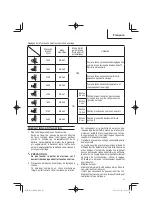 Preview for 41 page of Metabo HPT WR 36DE Safety Instructions And Instruction Manual