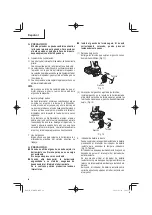 Preview for 62 page of Metabo HPT WR 36DE Safety Instructions And Instruction Manual