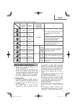 Preview for 65 page of Metabo HPT WR 36DE Safety Instructions And Instruction Manual